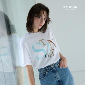 센존블루라벨 25SS 실켓 코튼 아트웍 티셔츠 3종