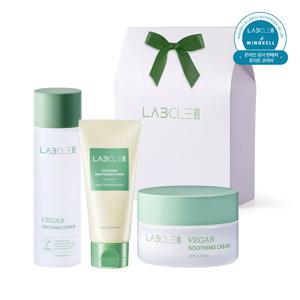 랩클 비건 수딩 토너 150ml + 랩클 비건 수딩 크림 55ml + 랩클 스텝 다운 모이스처라이징 크림 80ml