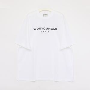25SS 파리스 프린팅 로고 반팔 남성 티셔츠 W251TS01714W