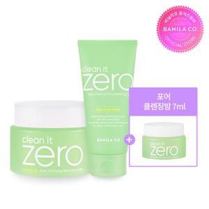 클린잇제로 티트리 포어 필링 젤 120ml + 포어 클렌징밤 100ml