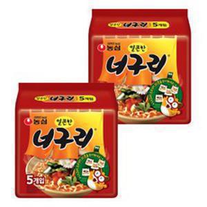 너구리 얼큰한 맛 120g, 10개