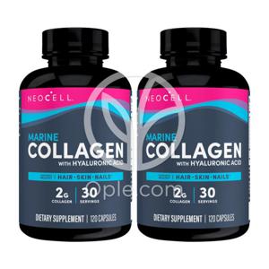 (오플닷컴) 2개 먹는 마린 콜라겐 저분자 펩타이드 2000 mg 120 캡슐 Neocell 빠른직구