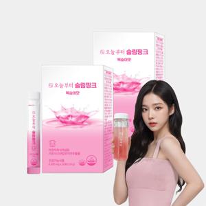 오늘부터 슬림핑크 복숭아맛 다이어트보조제 가르시니아 차전자피 분말 (40포)