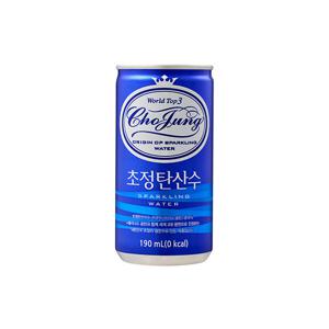 초정탄산수 플레인 190ml 30캔