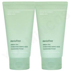 이니스프리 그린티 수분  아미노 클렌징 폼 150g 1+1(2개)