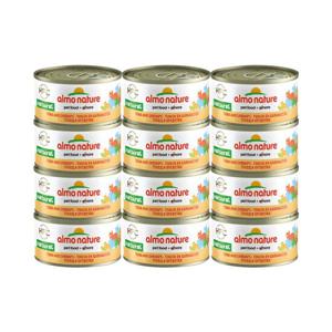 [12개세트] 알모네이쳐 캣 참치&새우 캔 70g 고양이 주식캔 고양이 주식캔