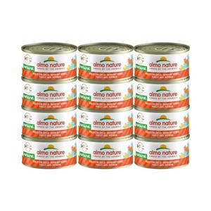 [12개세트] 알모네이쳐 캣 닭고기&호박 캔 70g 고양이 주식캔 고양이 주식캔