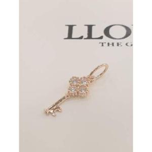 로이드 LPP18121G 탄생석 행운의 미니 클로버열쇠 펜던트14K GOLD