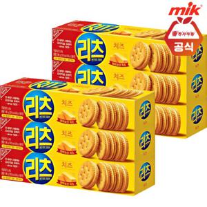 리츠 샌드위치 크래커 치즈 96g x 6개