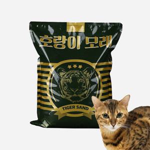 호랑이모래 유향 6kg 고양이 모래