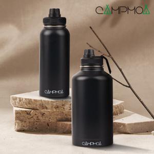캠모아 대용량 보온 보냉 병 텀블러 손잡이 스텐 946ml 리터