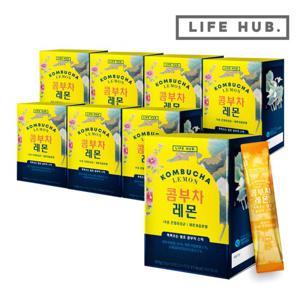 라이프허브 콤부차 레몬 8세트(5g x 240포)
