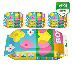 보솜이 펀앤플레이 라이트 아기물티슈 휴대용 10매 x 10팩