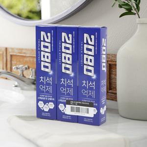 [애경]2080 트리플이펙트 치석억제 치약 120g 후레쉬민트향 3개입