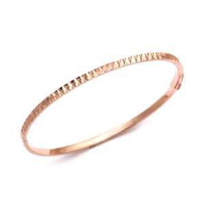 [비앤비골드] 18K 지그재그 삼각 컷팅 뱅글 팔찌 JNB38186