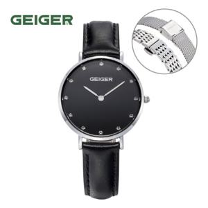 가이거(GEIGER) 여성시계 GE8018WBBK_L/가죽