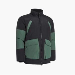 [스파이더] 남성 컬러블록 다운 점퍼 SPHWCNDJ331MBLK