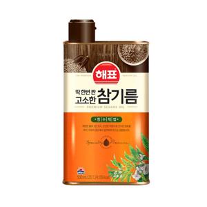 [푸른들마켓][해표] 고소한참기름500ml