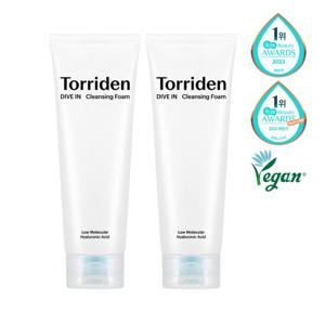 [2개묶음] 토리든 다이브인 저분자 히알루론산 클렌징 폼 150ml