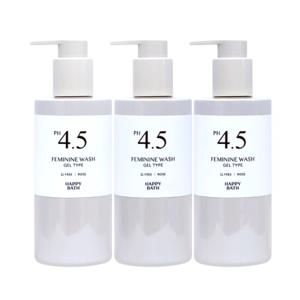 해피바스 PH4.5 약산성 로즈 여성청결제 250g 젤타입 3개팩