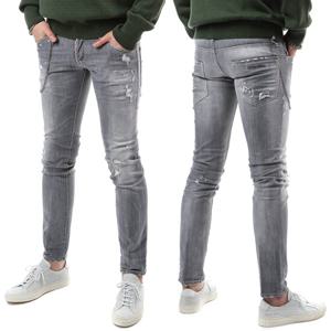 디퀘 메탈로고 체인디스 그레이진_클레멘트/74LB0313