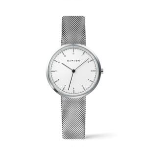 [CARVEN] 여성 메탈시계 CV610S-WH/14SV