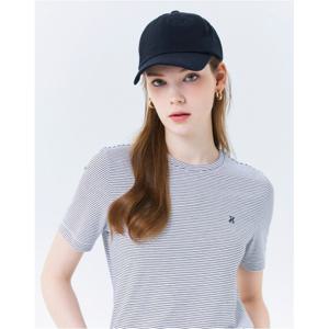 헤지스 여성 24SS 추가세일다크네이비 로고 펀칭 자수 볼캡 HSHE4B204N3