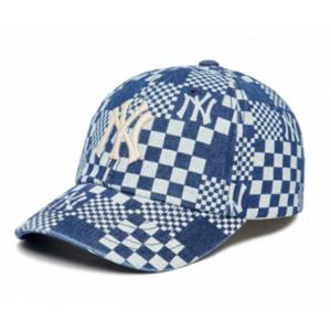 MLB 체커보드 데님 볼캡 UNI A6 3ACP8602N 50BLL 50BLS