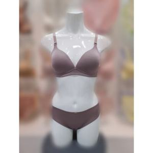 [엘르이너웨어](EDWBR271BP271COA)24SS 코코아 인견 노와이어 브라팬티세트