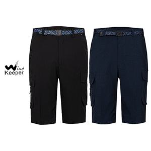 [WIND KEEPER] 윈드키퍼 남성용 건빵 허리벨트 반바지 Model No_