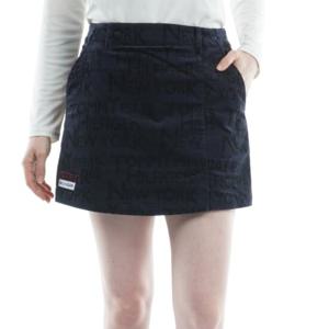 타미힐피거 여성 골프웨어 로고 프린트 큐롯  THLA278-NVY