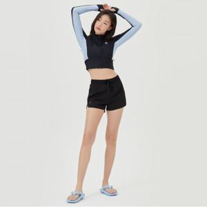 [아레나공식] 엑티브 2부 레저 팬츠 A4BL1QW41BLK