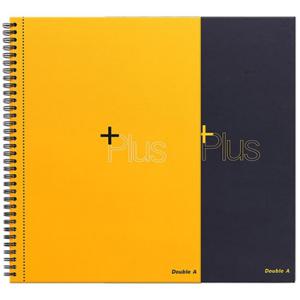 더블에이 플러스좌철노트 A4(노랑)