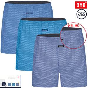 BYC뉴아이템허리안쪽밴드고밀도60수박서3매입MCI1002