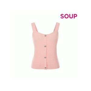 [숲]SOUP 슬리브리스 니트 나시 SA4SK85