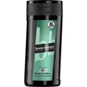 브루노 바나니 Bruno Banani 샤워젤 메이드 포 맨 3in1, 250ml