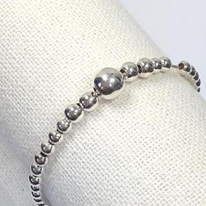 [블루케이] 실버925 silver 구슬방울 팔찌241201-05
