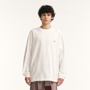 캉골 롱슬리브 티셔츠 3533 오프화이트 KRECLT35330OW
