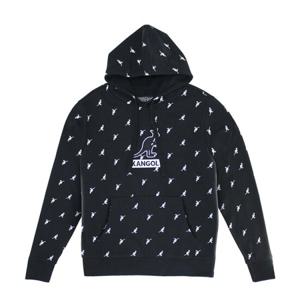 캉골 Aop 후드티 K96159 Black Combo