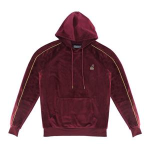 캉골 벨루어 후드티 K96176 Maroon