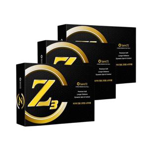 [3더즌 36알] 세인트72 Z3 스컬 3피스 골프공 칼라 컨트롤 골프볼