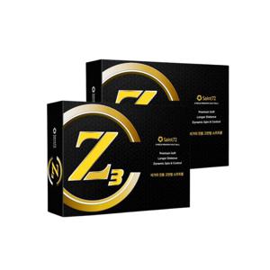 [2더즌 24알] 세인트72 Z3 스컬 3피스 골프공 칼라 컨트롤 골프볼