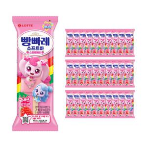 캐치티니핑X스트로베리 빵빠레 소프트바 75ml x30개