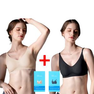 보디가드 무봉제 스트랩 젤리라인 브라탑 브라 1P+1P NFJ7481