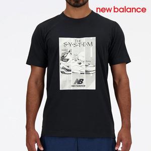 [뉴발란스] 반팔티 /C28- NBNEEBS381 19 / MEN UNI 포스터 그래픽 반팔티(STANDARD FIT)