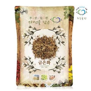 푸른들판  건조 금은화 100g 인동 덩굴 덩쿨 꽃 차