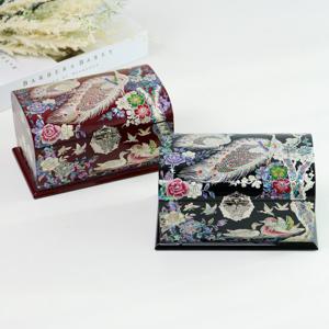 [박씨상방] (랑재)명품 나전공작 굴림보석함 18센티(김영만 문화