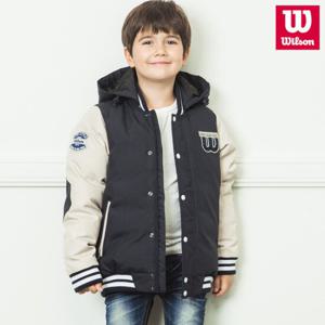 윌슨 주니어 스타디움 헤비 다운자켓 네이비