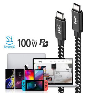 UM2 C타입 고속충전케이블 4K USB3.1 Gen2 CPD100W