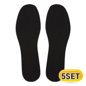 [카시야] 스포츠/골프화 발냄새제거 건강 숯깔창 5세트
